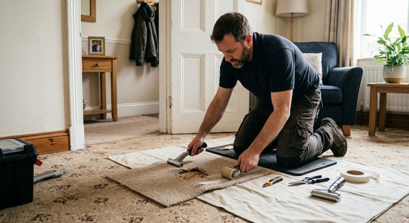 Doorway Carpet Repair in Kansas City, KS